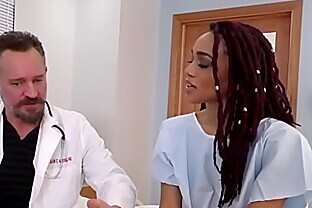 Busty Ebony Julie Kay Having Group Sex In Hospital